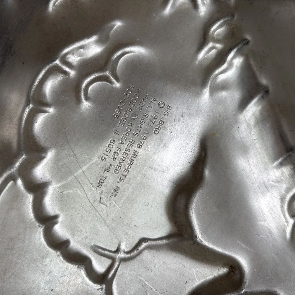 Wilton Party Cake Pan Big Bird 1978 Vintage 502-2065 Used